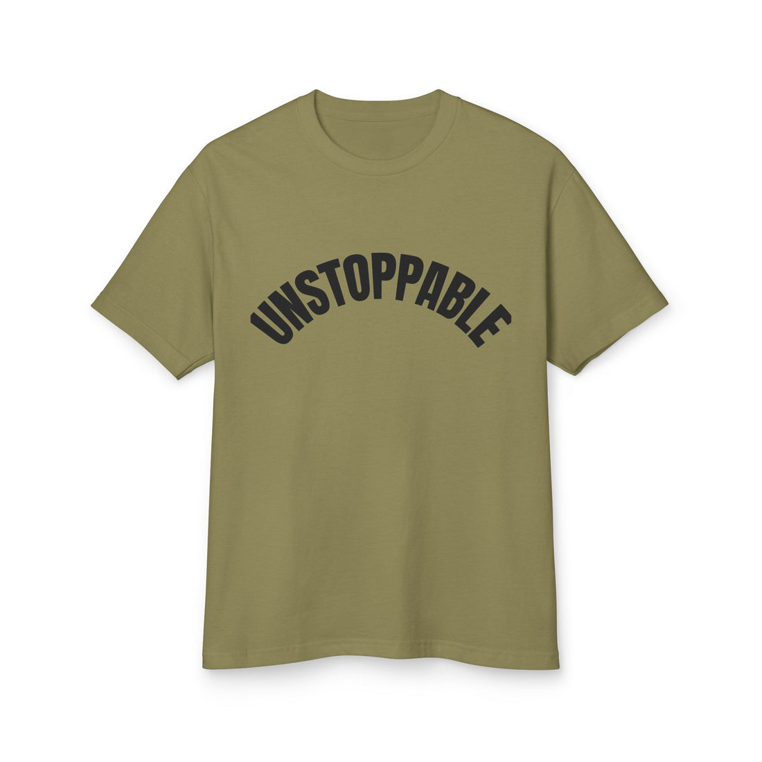 Unstoppable Garment-Dyed Heavyweight Tee, Motivational T-Shirt, Casual Wear, Gift for Him/Her, Positive Affirmation Shirt