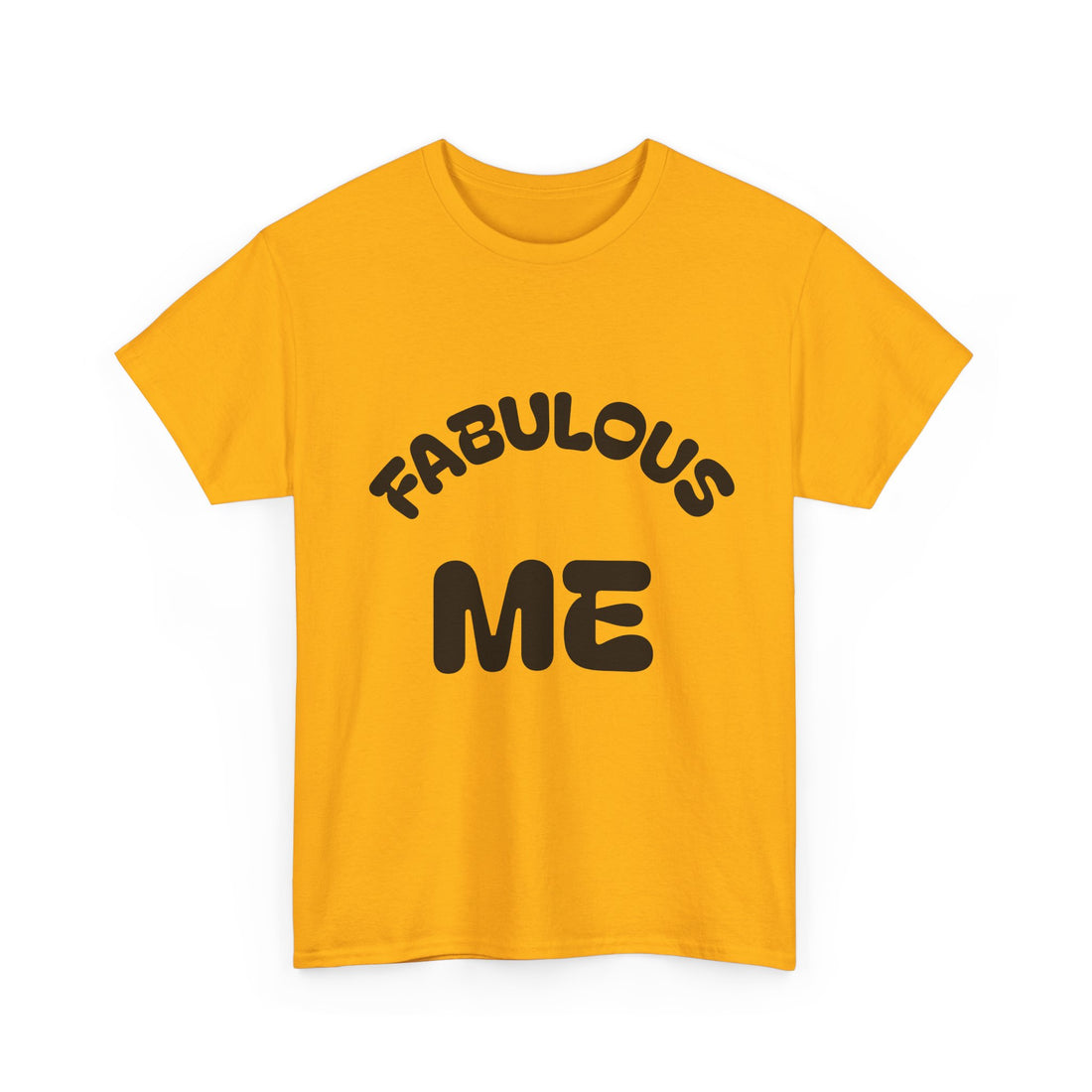 Fabulous Me Unisex Heavy Cotton Tee - Casual Wear, Gifts, Birthday, Self-Love, Everyday Style