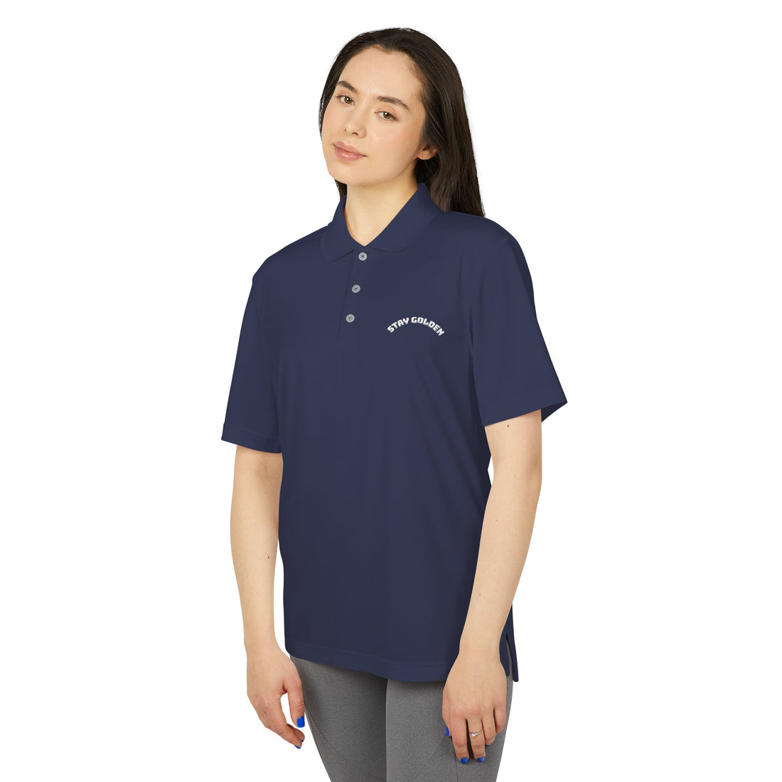 Unisex Performance Polo, Stylish Sports Shirt, Activewear for Men and Women, Perfect for Golf, Casual Fridays, Gym, Outdoor Adventures