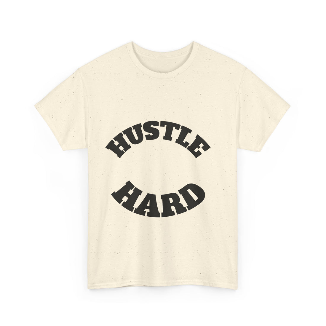 Hustle Hard Unisex Heavy Cotton Tee, Motivational Shirt, Gift for Entrepreneurs, Workout Apparel, Casual Style