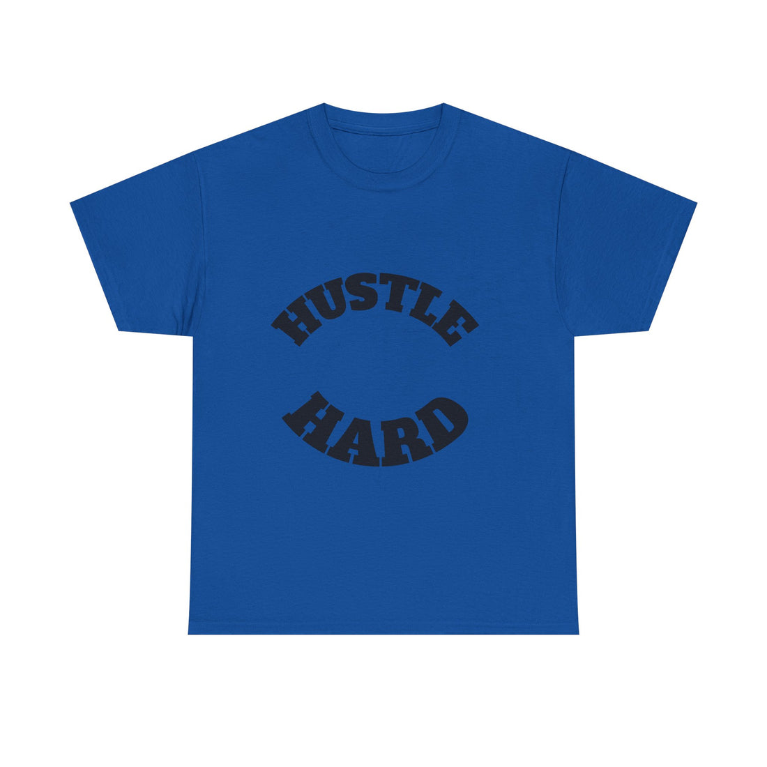 Hustle Hard Unisex Heavy Cotton Tee, Motivational Shirt, Gift for Entrepreneurs, Workout Apparel, Casual Style