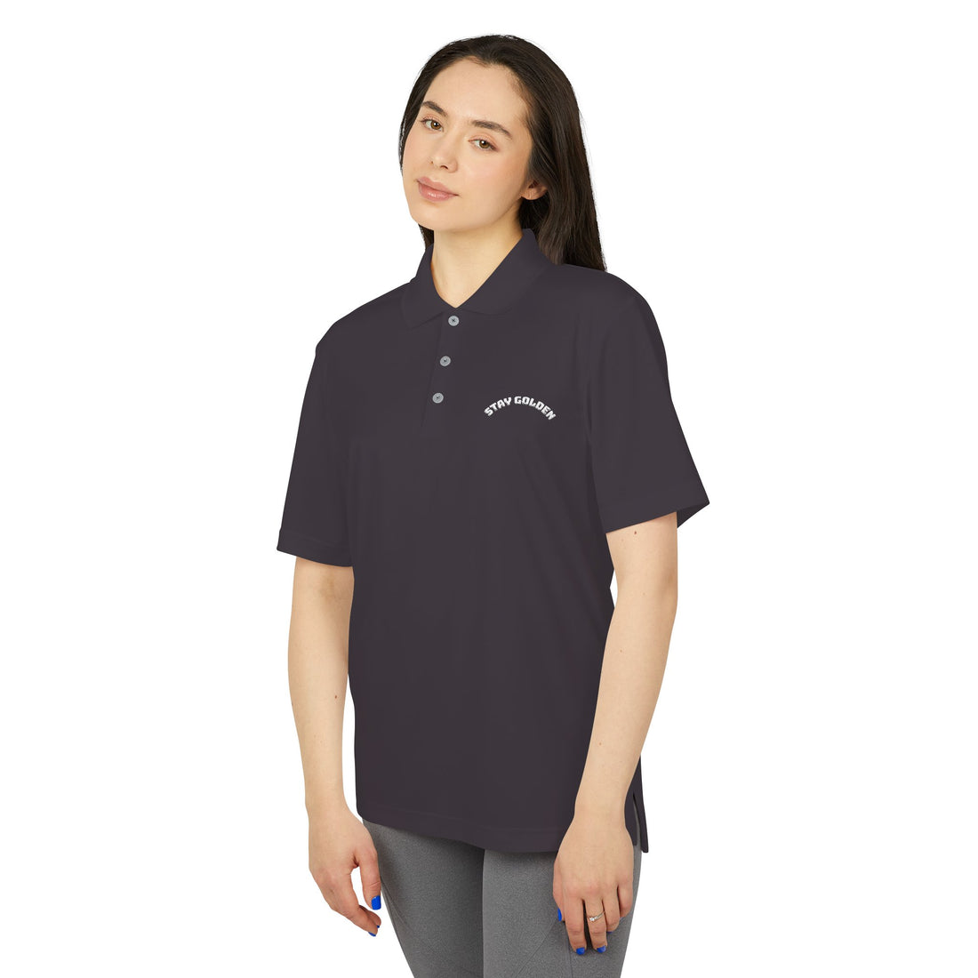 Unisex Performance Polo, Stylish Sports Shirt, Activewear for Men and Women, Perfect for Golf, Casual Fridays, Gym, Outdoor Adventures