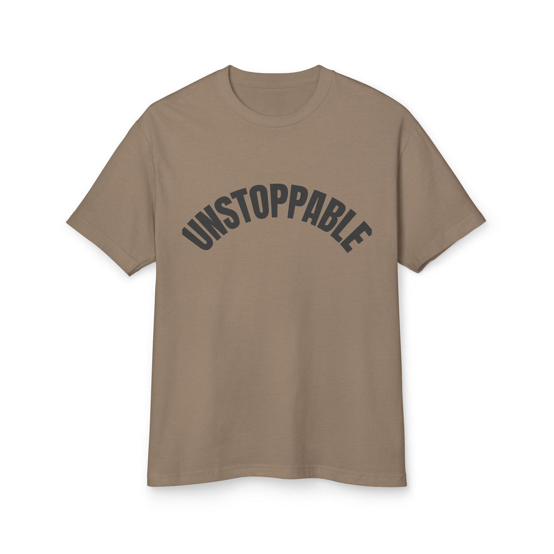 Unstoppable Garment-Dyed Heavyweight Tee, Motivational T-Shirt, Casual Wear, Gift for Him/Her, Positive Affirmation Shirt