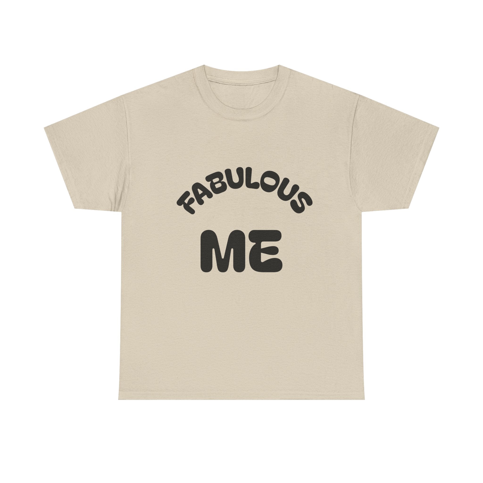 Fabulous Me Unisex Heavy Cotton Tee - Casual Wear, Gifts, Birthday, Self-Love, Everyday Style