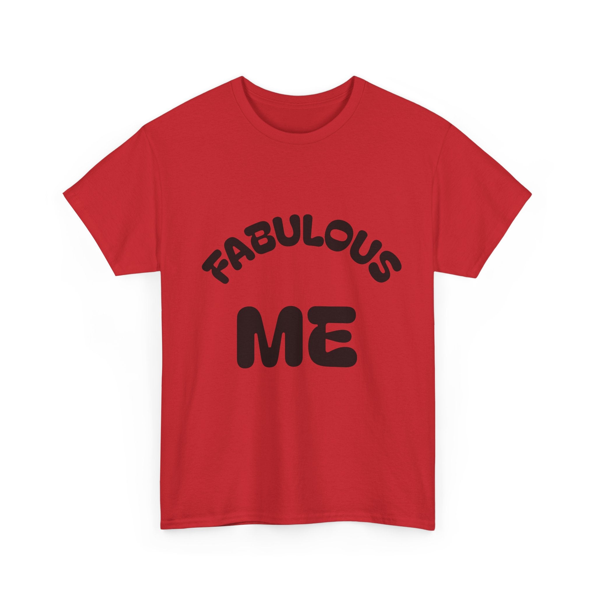 Fabulous Me Unisex Heavy Cotton Tee - Casual Wear, Gifts, Birthday, Self-Love, Everyday Style