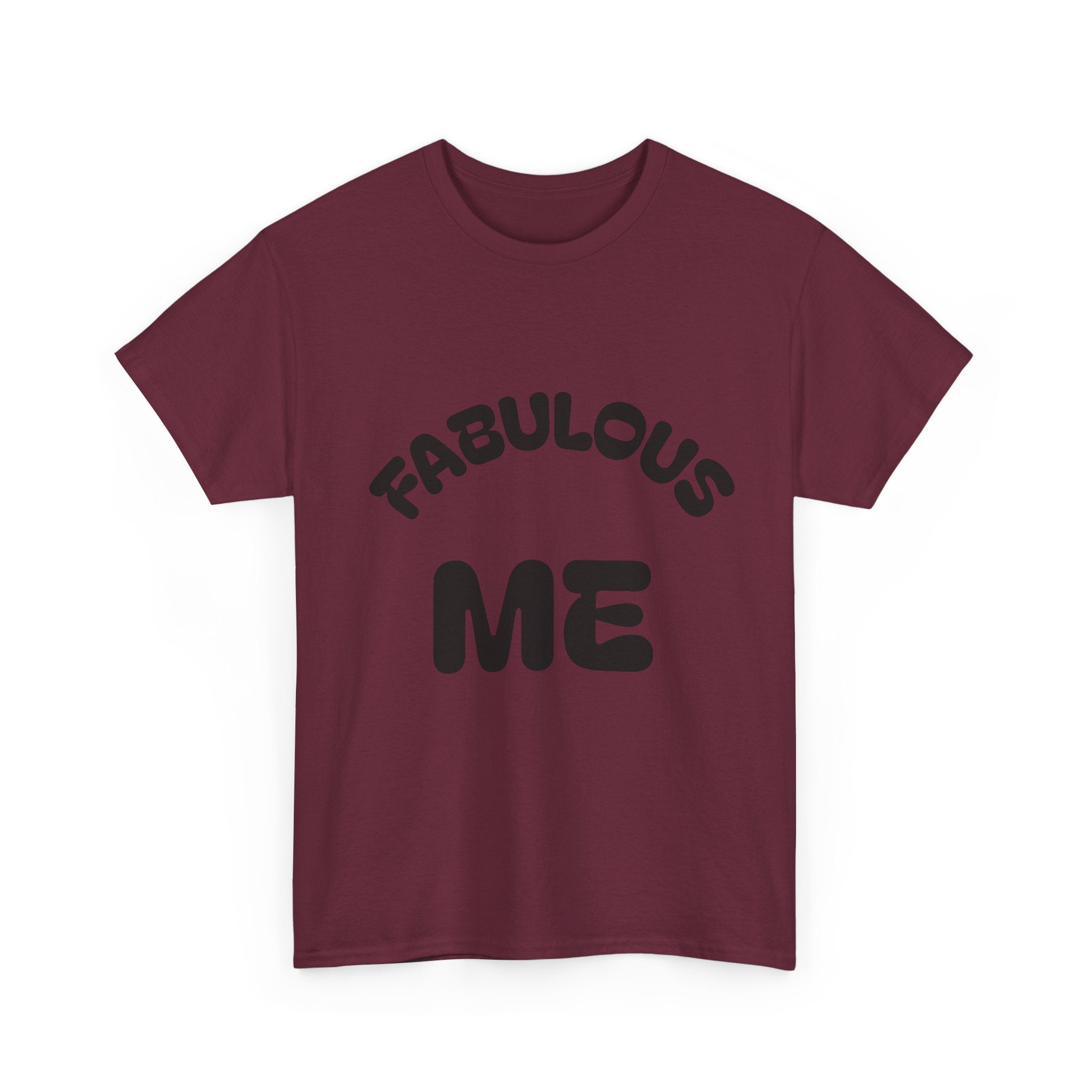 Fabulous Me Unisex Heavy Cotton Tee - Casual Wear, Gifts, Birthday, Self-Love, Everyday Style