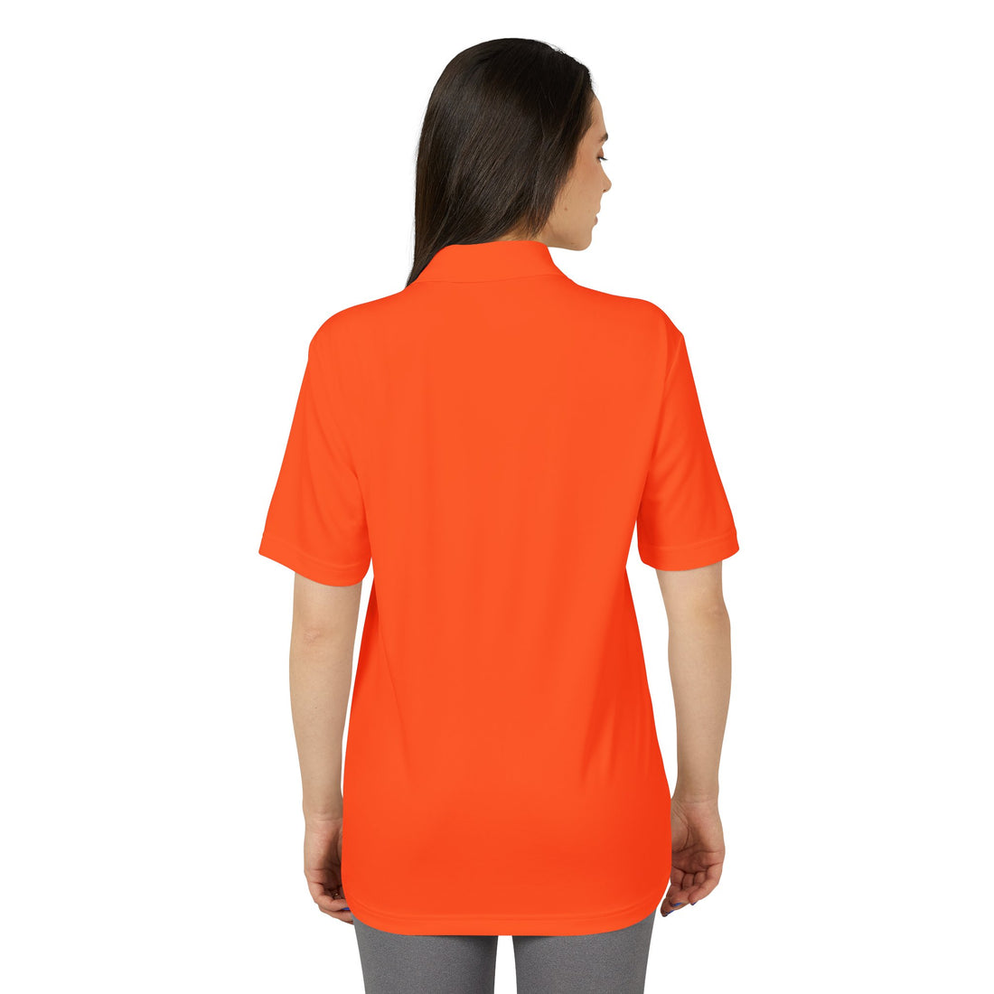 Performance Polo Shirt - Stay Golden | Unisex Athletic Wear, Sports Top, Activewear, Gift for Him, Golf Shirt