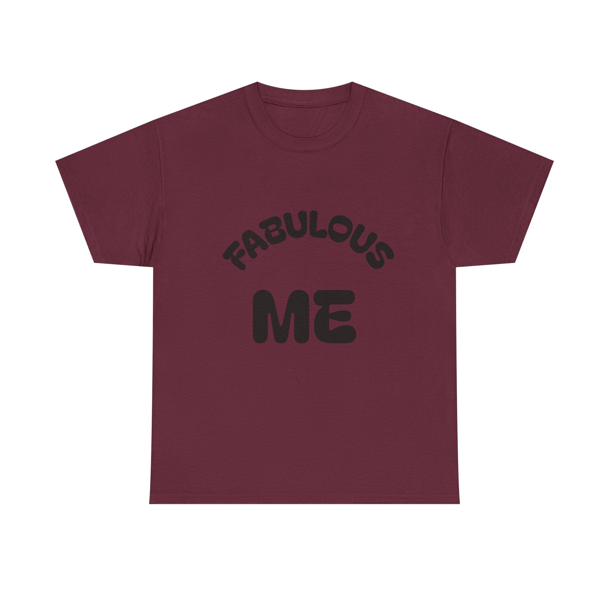 Fabulous Me Unisex Heavy Cotton Tee - Casual Wear, Gifts, Birthday, Self-Love, Everyday Style
