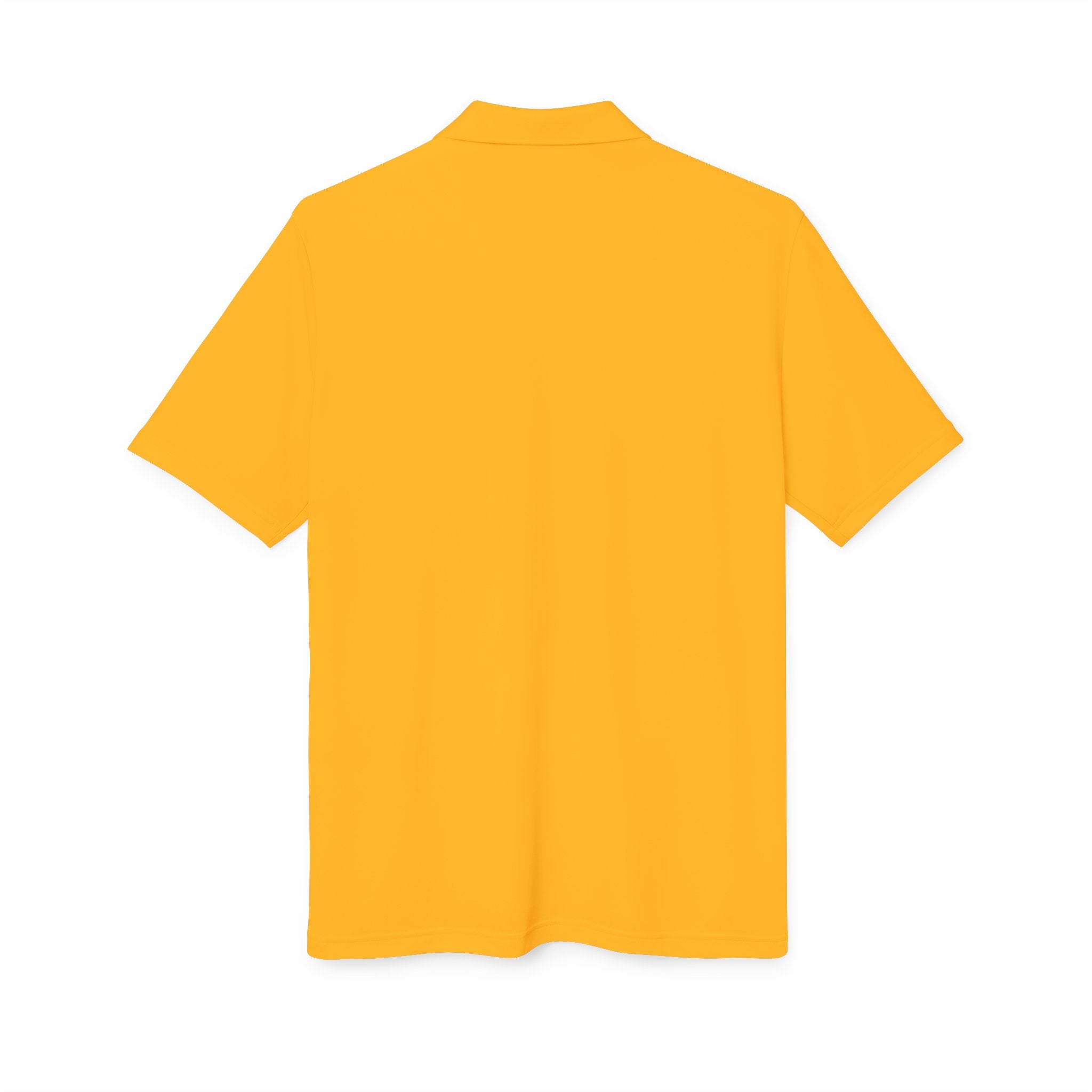 Performance Polo Shirt - Stay Golden | Unisex Athletic Wear, Sports Top, Activewear, Gift for Him, Golf Shirt