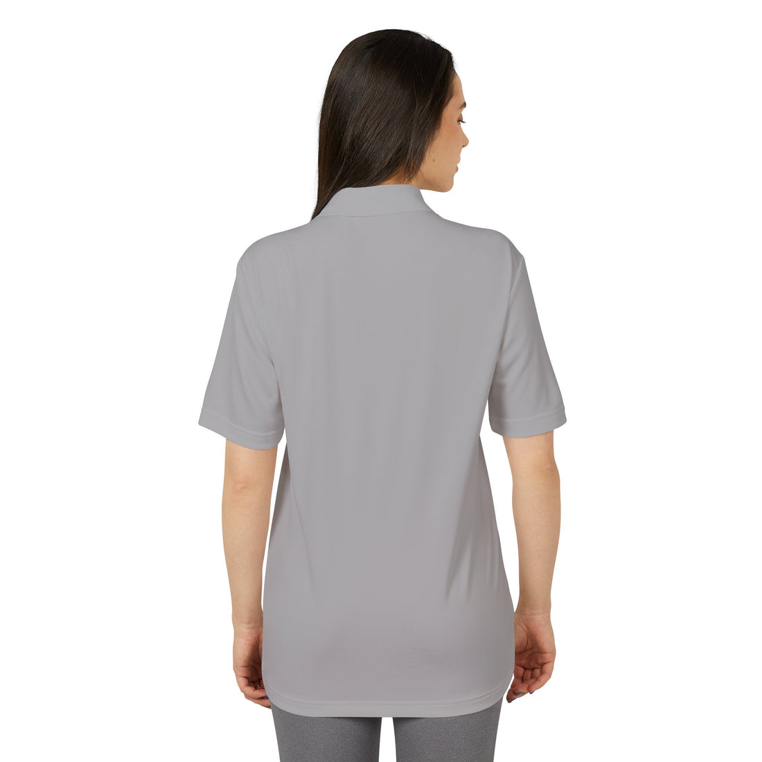 Performance Polo Shirt - Stay Golden | Unisex Athletic Wear, Sports Top, Activewear, Gift for Him, Golf Shirt