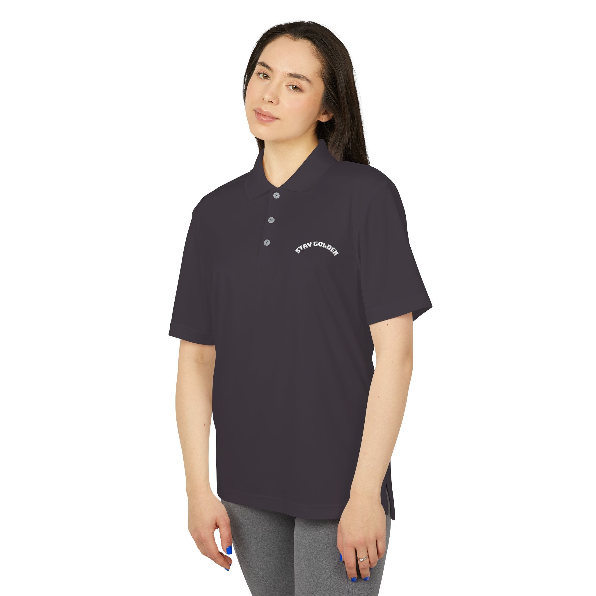 Unisex Performance Polo, Stylish Sports Shirt, Activewear for Men and Women, Perfect for Golf, Casual Fridays, Gym, Outdoor Adventures