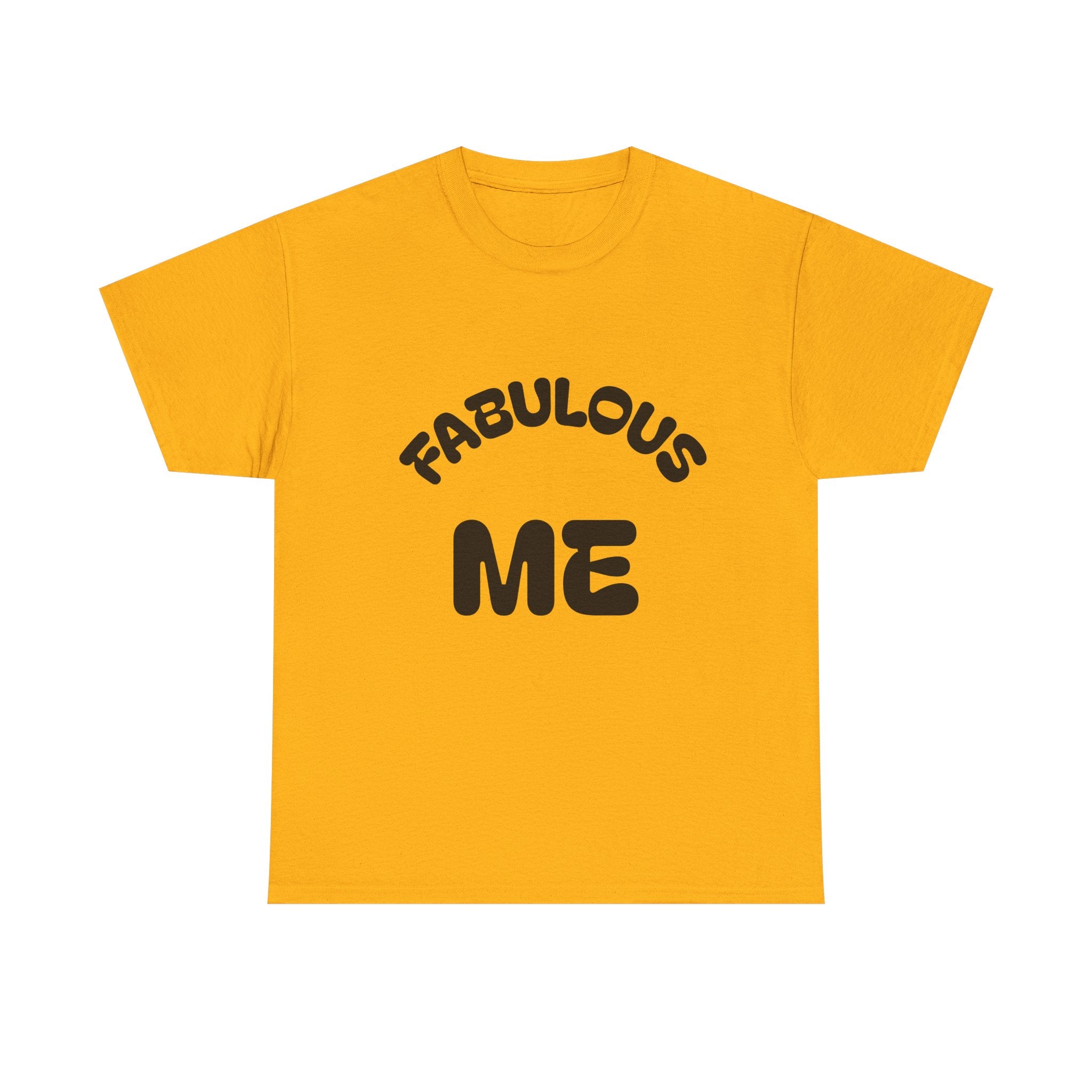 Fabulous Me Unisex Heavy Cotton Tee - Casual Wear, Gifts, Birthday, Self-Love, Everyday Style