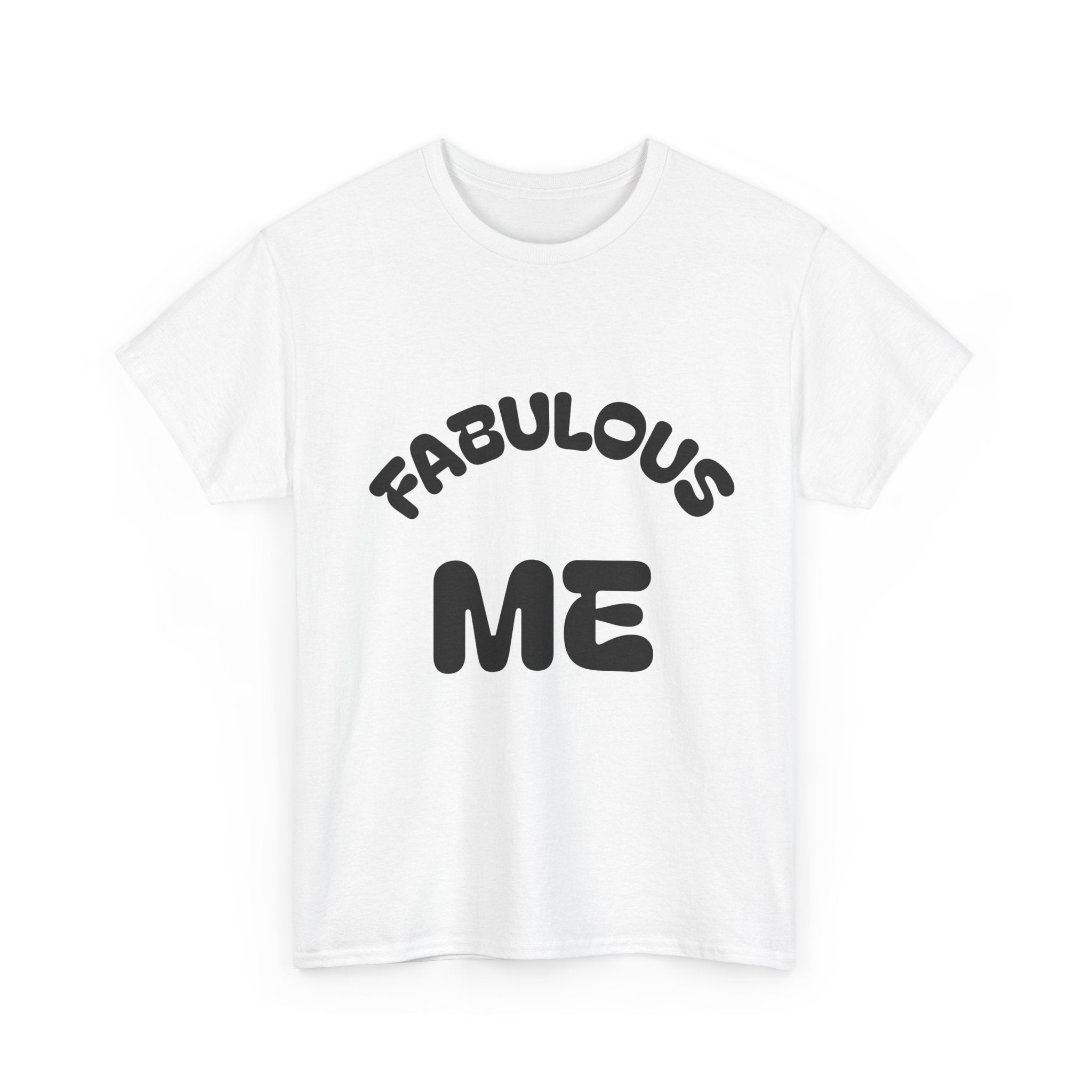 Fabulous Me Unisex Heavy Cotton Tee - Casual Wear, Gifts, Birthday, Self-Love, Everyday Style