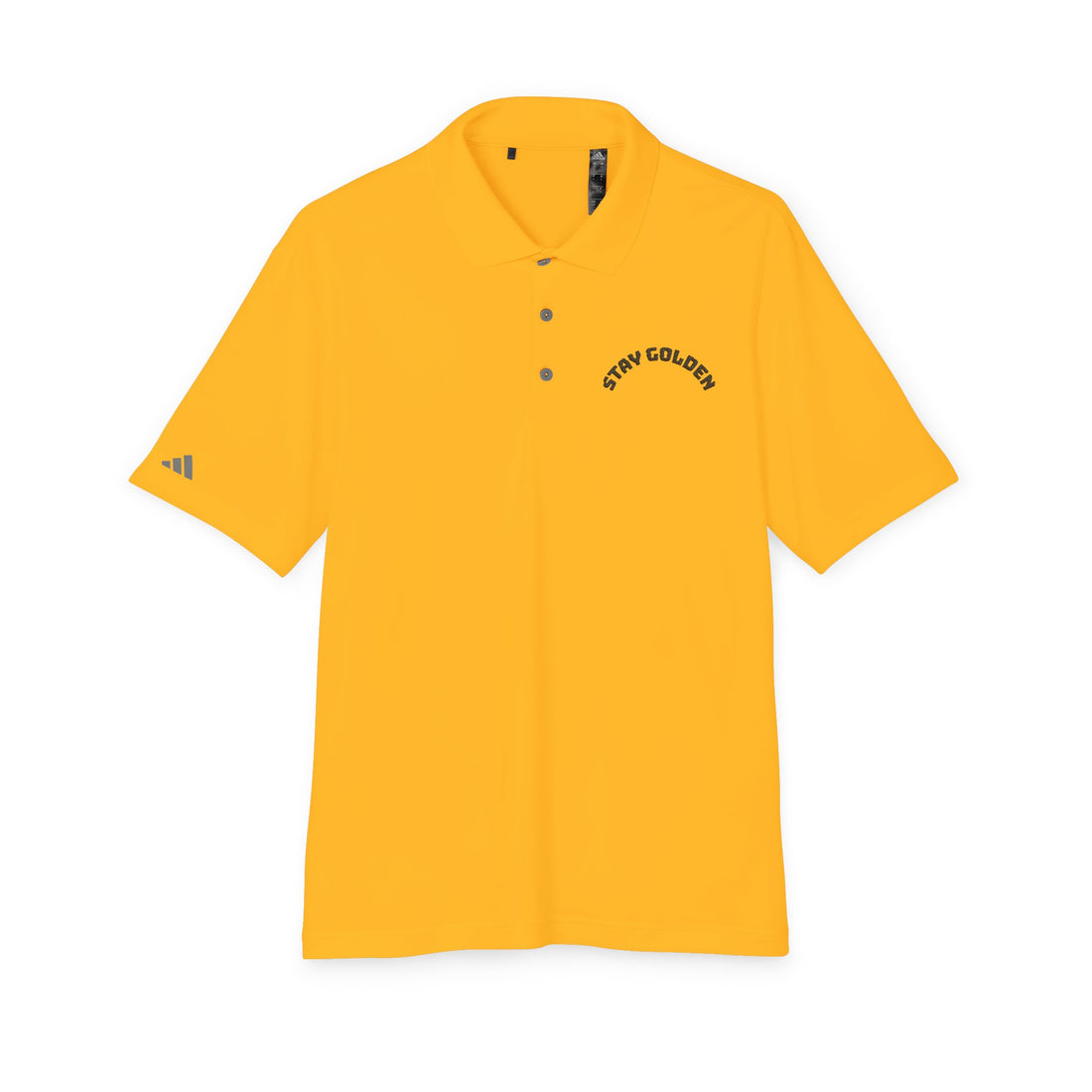 Performance Polo Shirt - Stay Golden | Unisex Athletic Wear, Sports Top, Activewear, Gift for Him, Golf Shirt