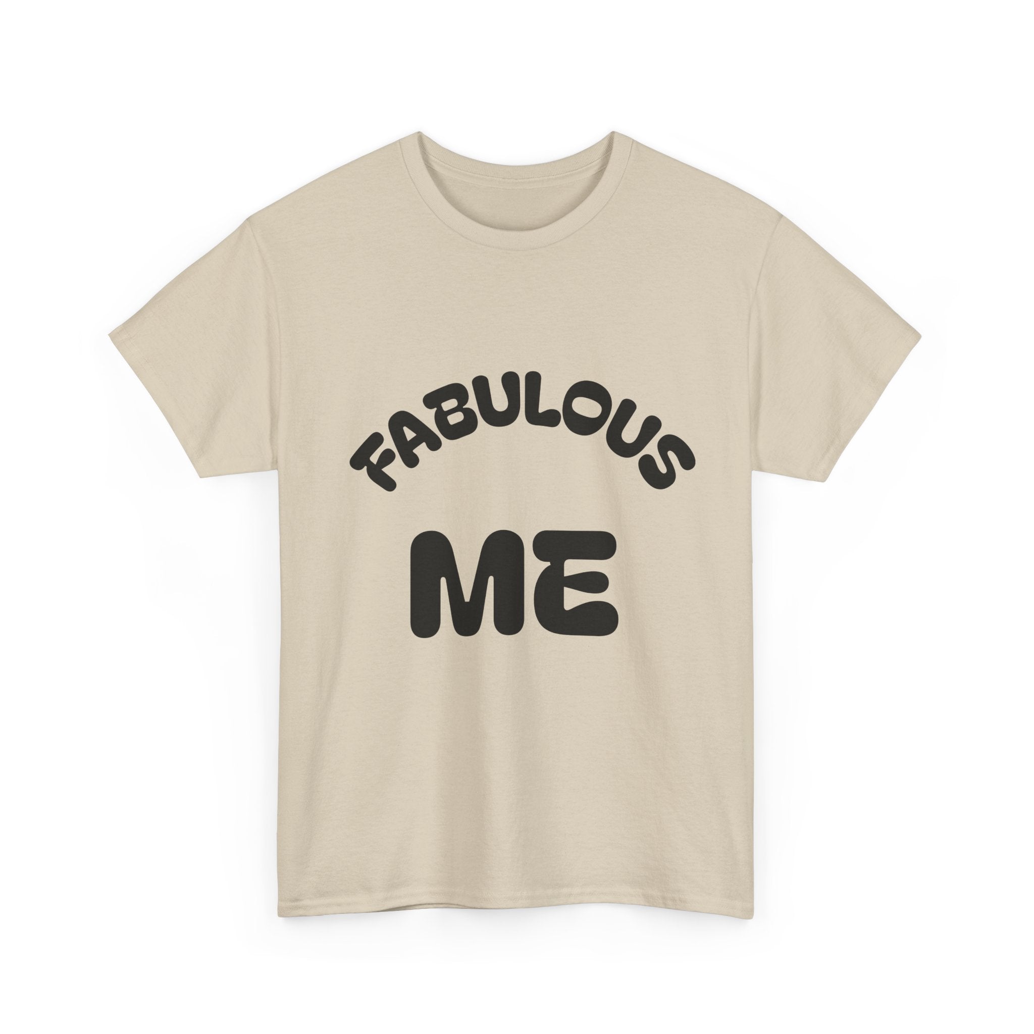 Fabulous Me Unisex Heavy Cotton Tee - Casual Wear, Gifts, Birthday, Self-Love, Everyday Style