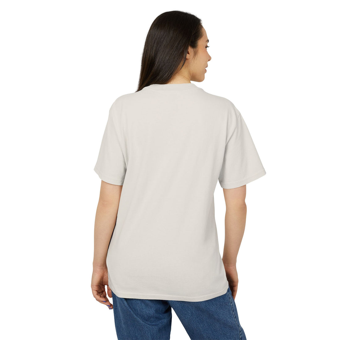 Just Vibing Unisex Heavy Faded Tee, Casual Graphic Shirt, Relaxed Fit Top, Trendy Gift for Friends, Everyday Wear, Summer Fashion