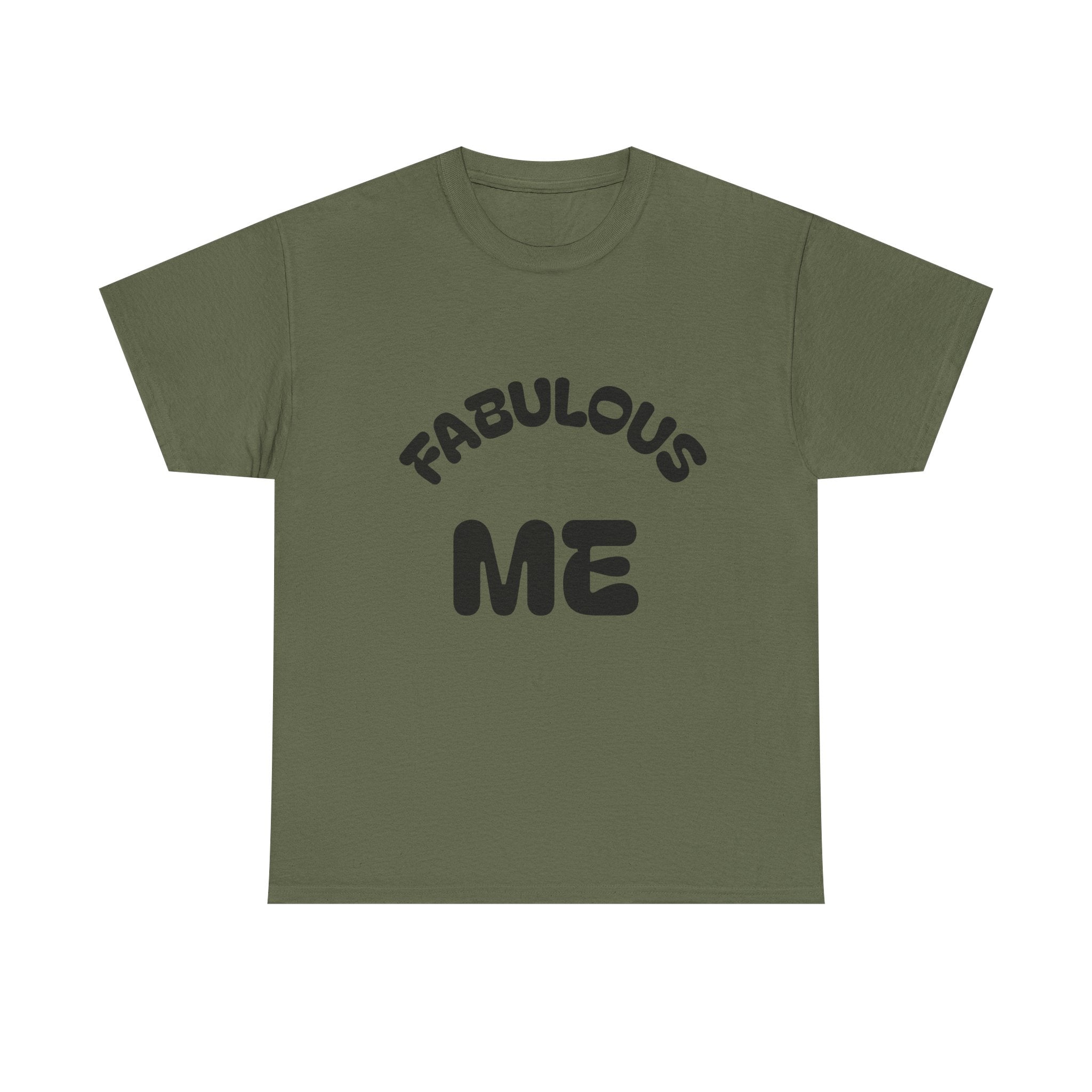 Fabulous Me Unisex Heavy Cotton Tee - Casual Wear, Gifts, Birthday, Self-Love, Everyday Style